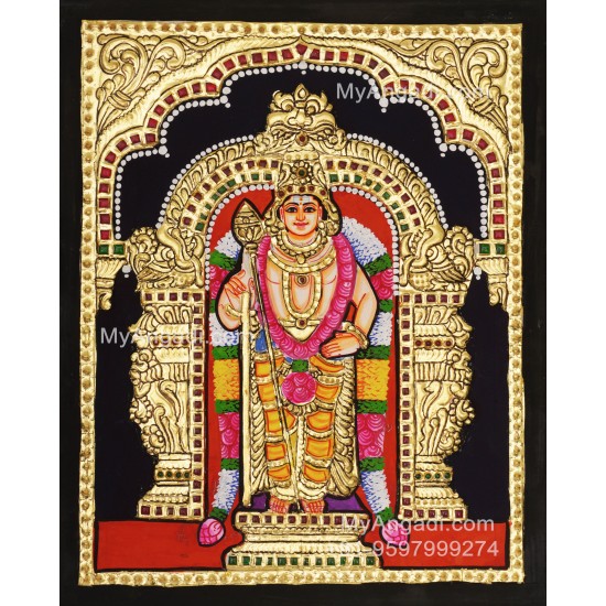 Murugan Tanjore Painting