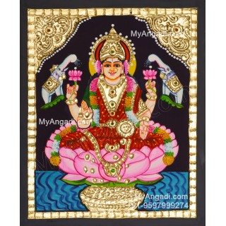 Gajalakshmi Tanjore Painting MATP266