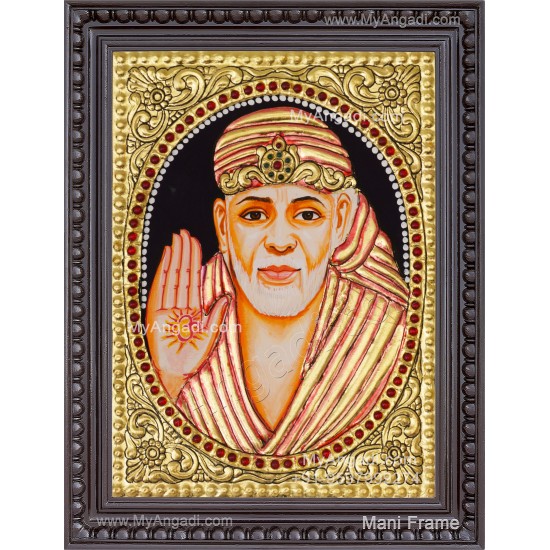 Saibaba Tanjore Painting