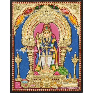 Murugan Tanjore Painting