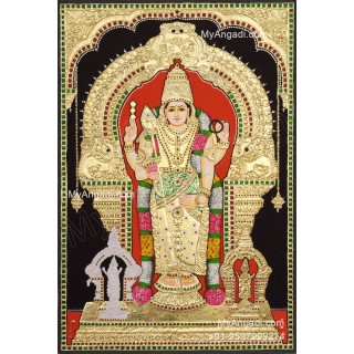 Thiruchendur Murugan Tanjore Painting