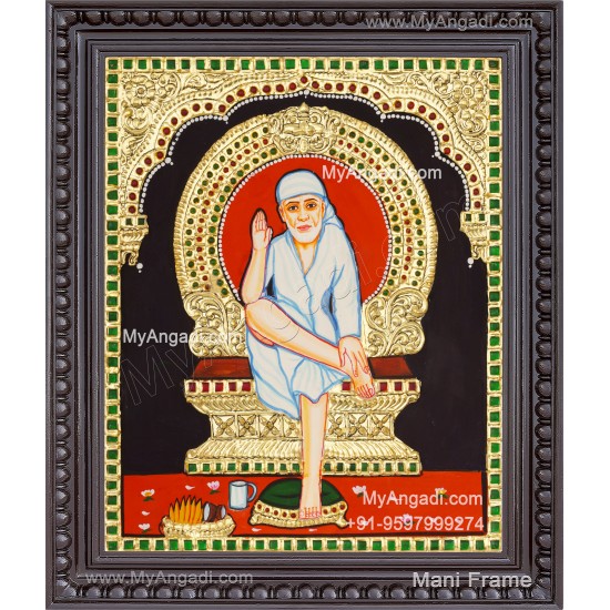 Saibaba Tanjore Painting