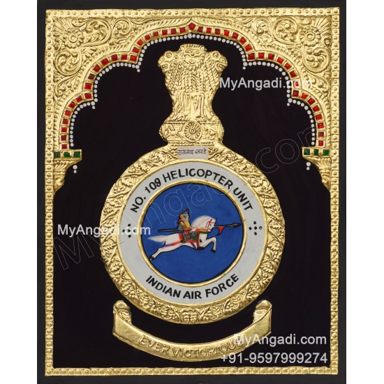 Indian Air Force Tanjore Painting
