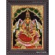 Gajalakshmi 3d Embossed Tanjore Painting