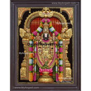 Balaji Lakshmi 3D Tanjore Painting