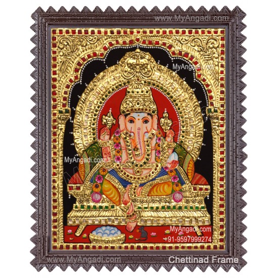 Ganesha Tajore Paintings