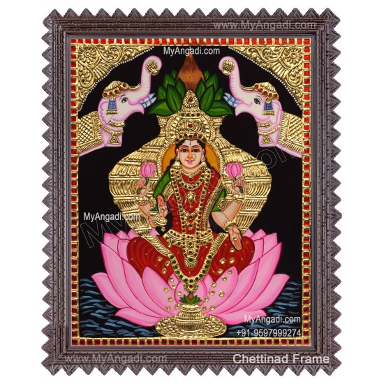 Varalakshmi Tanjore Painting