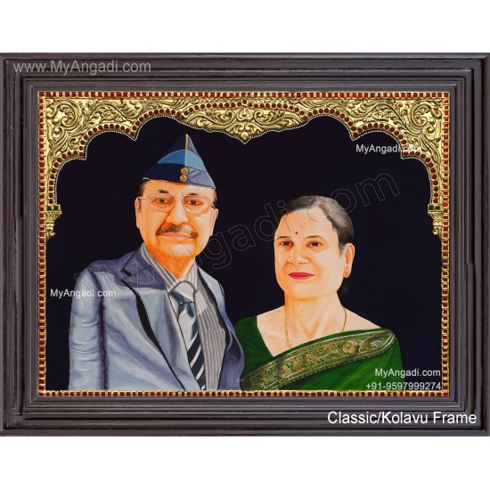 Portrait Tanjore Painting