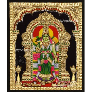 Meenakshi Amman Tanjore Painting
