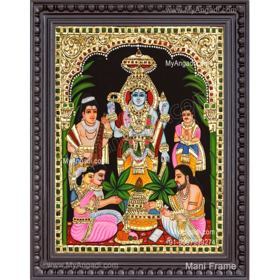 Sathya Narayana Tanjore Painting