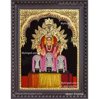 sri uuthukathu renugai maariyamman-tanjore-painting