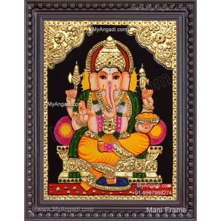 Ganesha Tanjore Painting