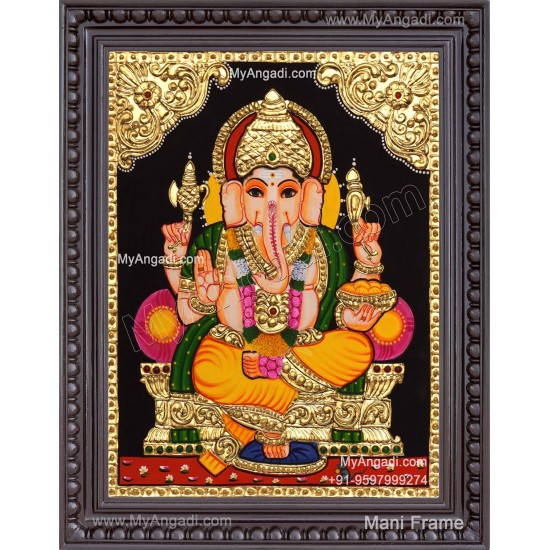 Ganesha Tanjore Painting