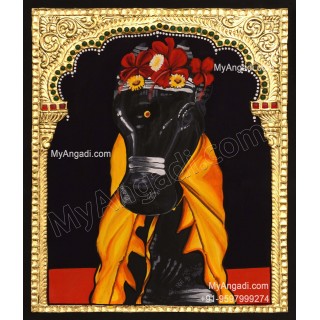 Nandhi Bagavan Shiva Vehicle Tanjore Painting