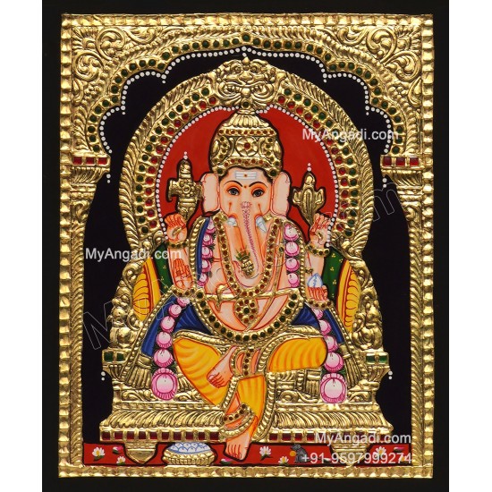Ganesha Tajore Paintings