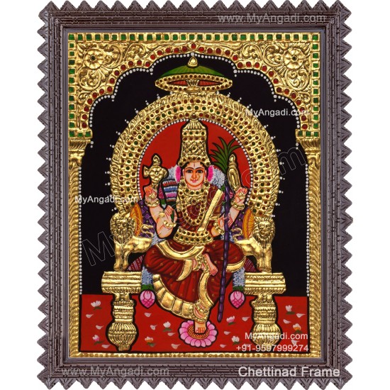 Kamatchi Amman Tanjore Paintings