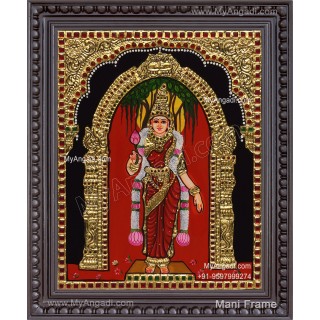 Kethara Gowri Amman Tanjore Painting