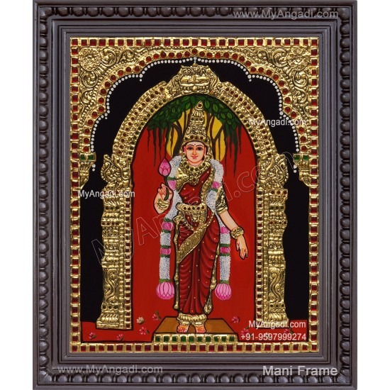 Kethara Gowri Amman Tanjore Painting