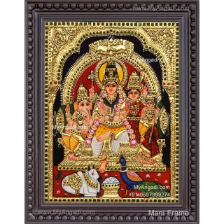 Sivan Family Tanjore Painting