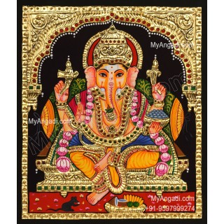 Ganesha Tanjore Painting
