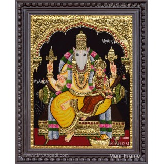 Hayagrivar Lakshmi Tanjore Painting