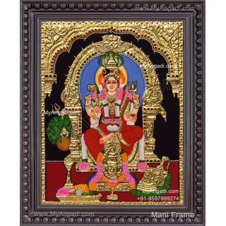 Karumaariamman Tanjore Painting