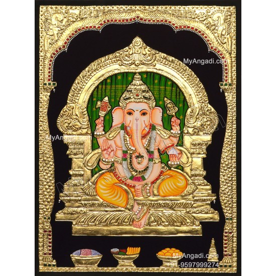 Ganesha Tajore Paintings