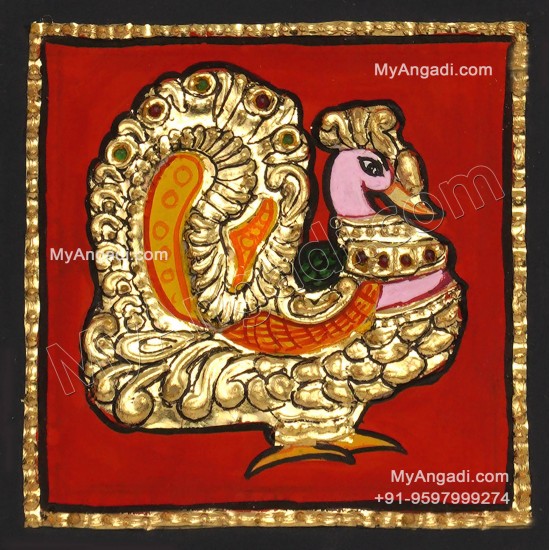 Peacock Tanjore Paintings