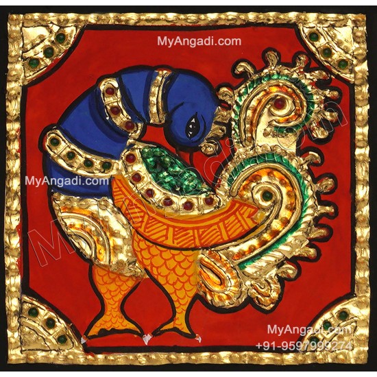 Peacock Tanjore Paintings