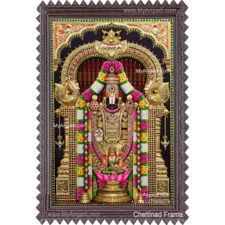 Balaji Lakshmi 3d Tanjore Painting