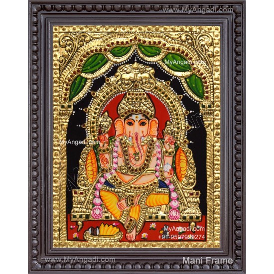Ganapathi Tanjore Painting Tanjore Painting