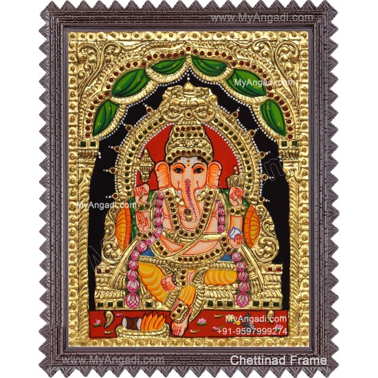 Vinayagar Tanjore Painting