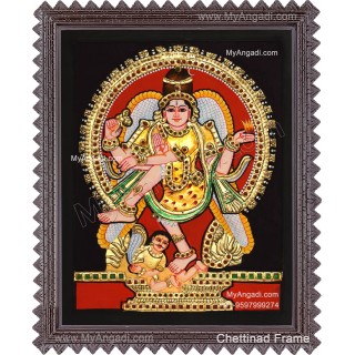 Natarajar Dance Tanjore Painting, Nataraja Tanjore Painting
