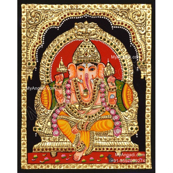 Ganesha Tanjore Paintings Ganesha Tanjore Paintings