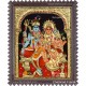 Shivan Family Tanjore Painting