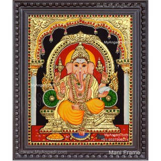Ganesha Tanjore Painting