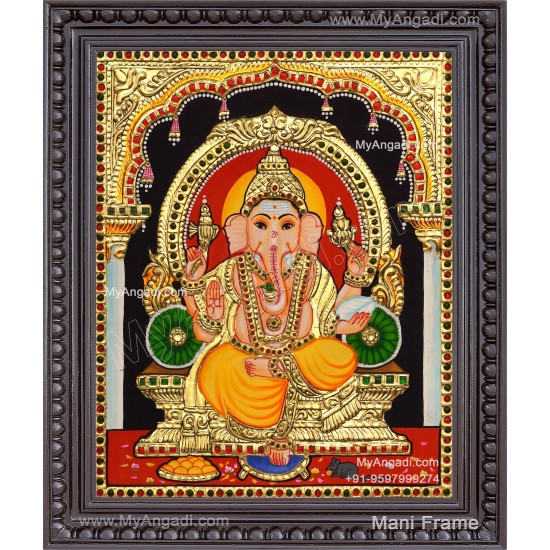 Ganesha Tanjore Painting