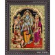 Ram Darbar - Ram with Sita, Hanuman, Lakshmanan  Tanjore Painting