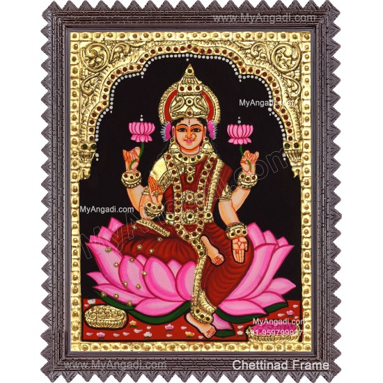 Mahalakshmi Tanjore Painting