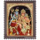 Shivan Family Tanjore Painting