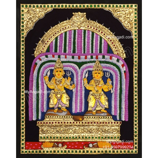 Kuladeivam Tanjore Painting