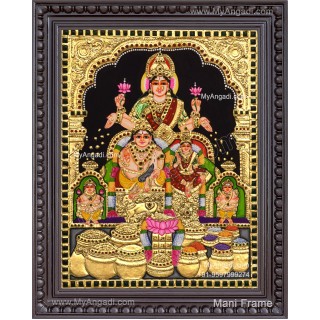 Kubera Lakshmi Tanjore Painting