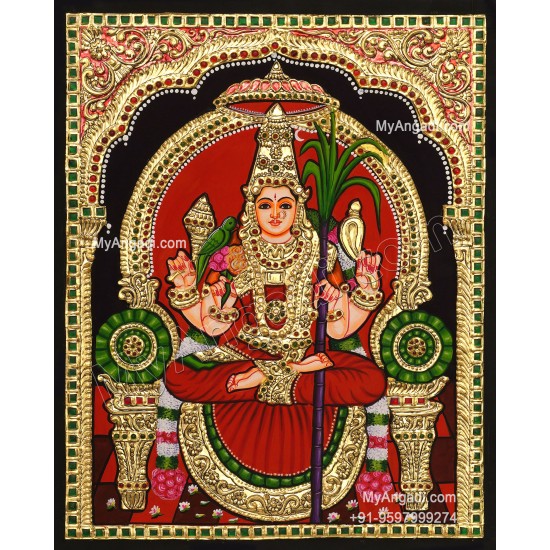 Kamatchi Amman Tanjore Paintings