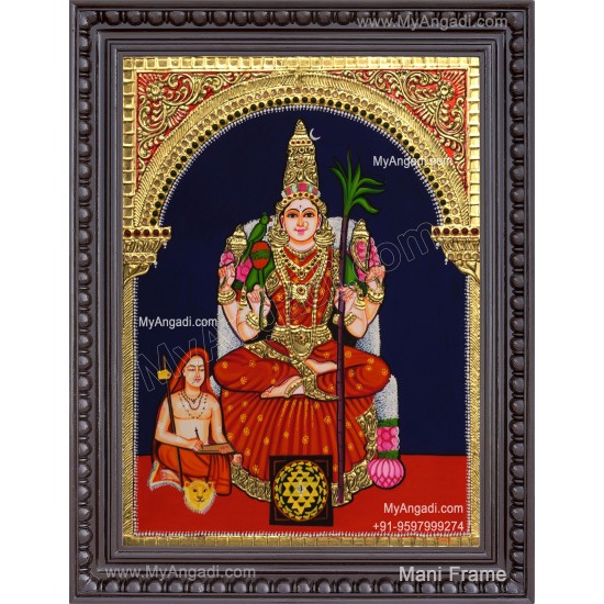 Kamatchi Amman Tanjore Paintings