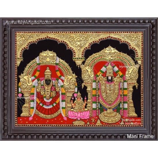 Balaji Thayar Lakshmi Tanjore Paintings