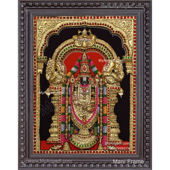 Balaji 3d Tanjore Painting