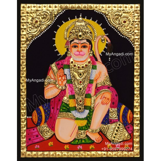 Hanuman Tanjore Paintings