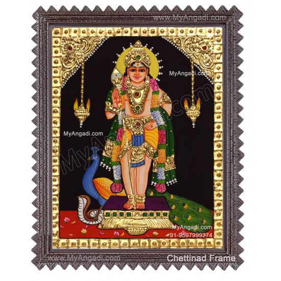 Murugar Tanjore Painting