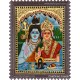 Shivan Parvathi Tanjore Painting