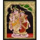 Krishna and Radhe Tanjore Painting